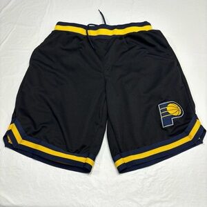 Ultra Game NBA Indiana Pacers Drawstring Basketball Shorts Men’s Medium